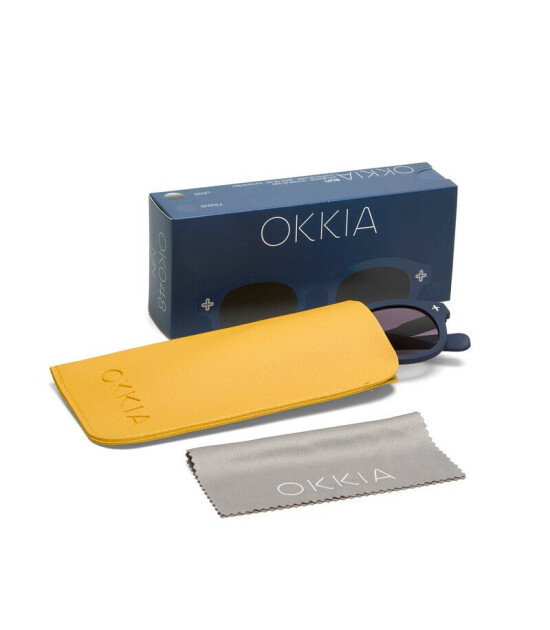 Okkia Milano Unisex G&uuml;neş G&ouml;zl&uuml;ğ&uuml; Midnight / Lens: Siyah Gradyan