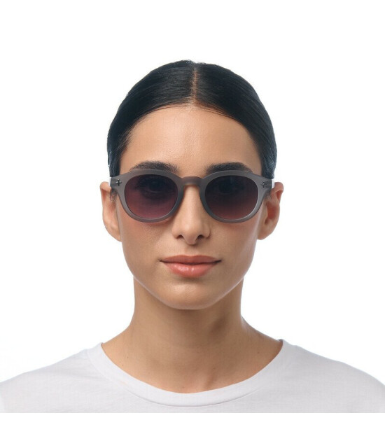 Okkia Milano Unisex G&uuml;neş G&ouml;zl&uuml;ğ&uuml; Transparan Gri / Lens: Siyah Gradyan