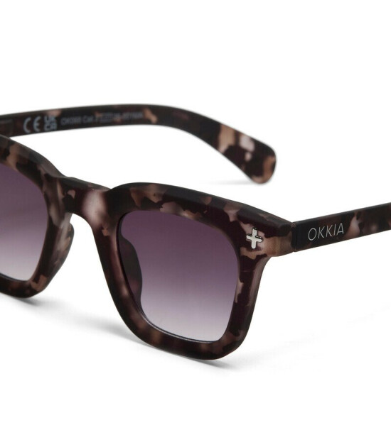 Okkia Unisex G&uuml;neş G&ouml;zl&uuml;ğ&uuml; // Firenze Dirty Havana