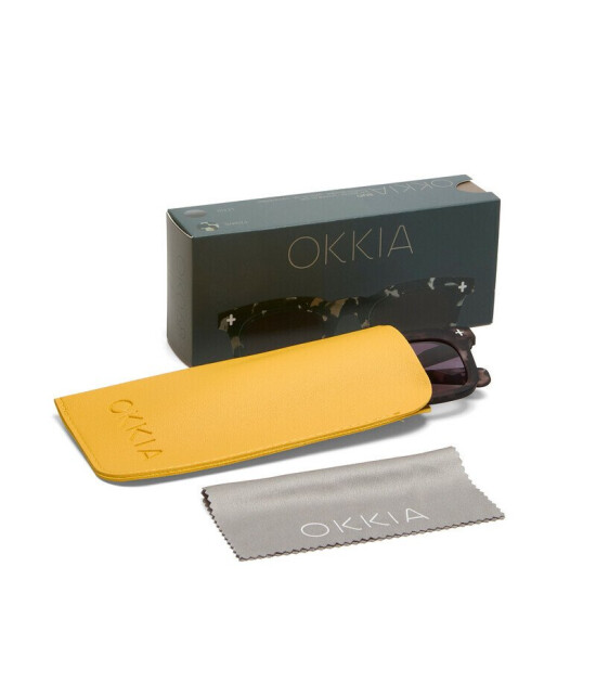 Okkia Unisex G&uuml;neş G&ouml;zl&uuml;ğ&uuml; // Firenze Dirty Havana