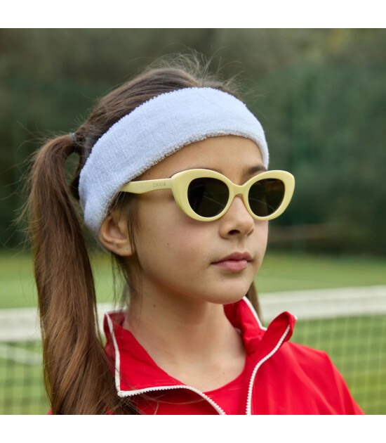 Okkia Okkialini Paris Bambina Çocuk Güneş Gözlüğü (6-10 Yaş) // Cream