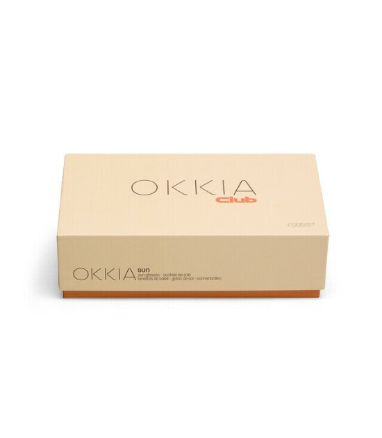 Okki̇a Okkia Club VULCANO Siyah Lens Polarize G&uuml;neş G&ouml;zl&uuml;ğ&uuml; Bal Rengi