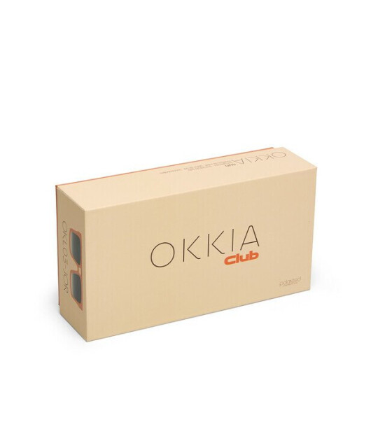 Okki̇a Okkia Club VULCANO Siyah Lens Polarize G&uuml;neş G&ouml;zl&uuml;ğ&uuml; Bal Rengi