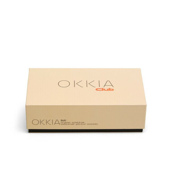 Okki̇a Okkia Club VULCANO Sarı Lens Polarize G&uuml;neş G&ouml;zl&uuml;ğ&uuml; Siyah
