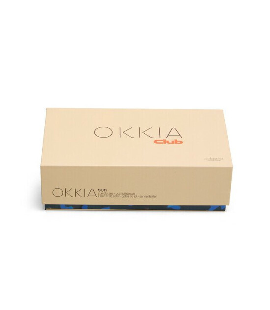 Okki̇a Okkia Club ISCHIA Siyah Lens Polarize G&uuml;neş G&ouml;zl&uuml;ğ&uuml; Mavi