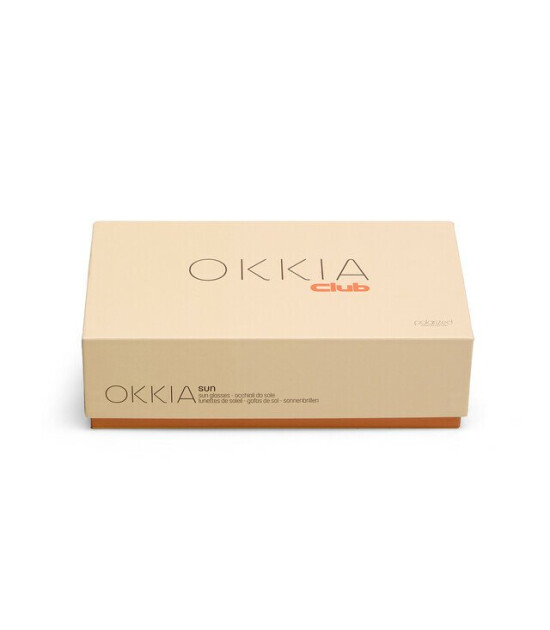Okki̇a Okkia Club ISCHIA Siyah Lens Polarize G&uuml;neş G&ouml;zl&uuml;ğ&uuml; Bal Rengi