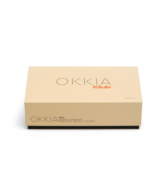Okki̇a Okkia Club PROCIDA Siyah Lens Polarize G&uuml;neş G&ouml;zl&uuml;ğ&uuml; Siyah