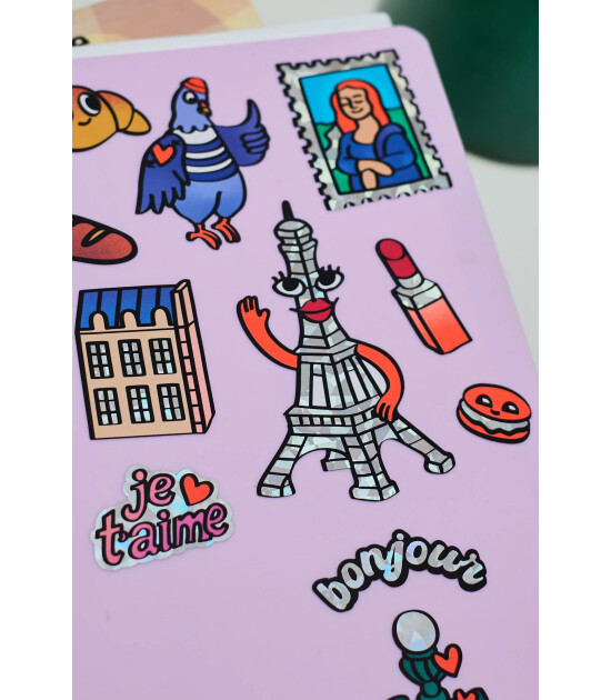 OMY Fabulous Vinil &Ccedil;ıkartmalar - Paris Eiffel