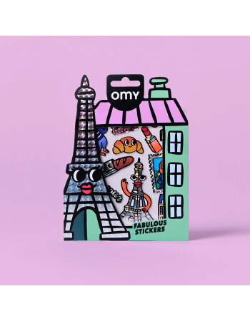 OMY Fabulous Vinil &Ccedil;ıkartmalar - Paris Eiffel