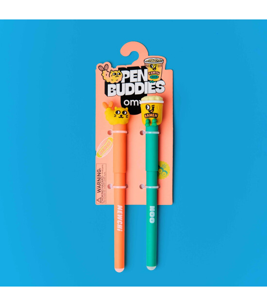 OMY Pen Buddies Silinebilir Kalem - Mewchi & Noo