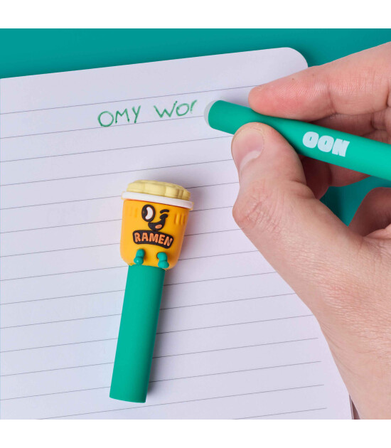 OMY Pen Buddies Silinebilir Kalem - Mewchi & Noo