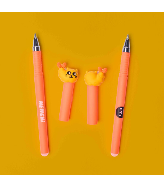 OMY Pen Buddies Silinebilir Kalem - Mewchi & Noo