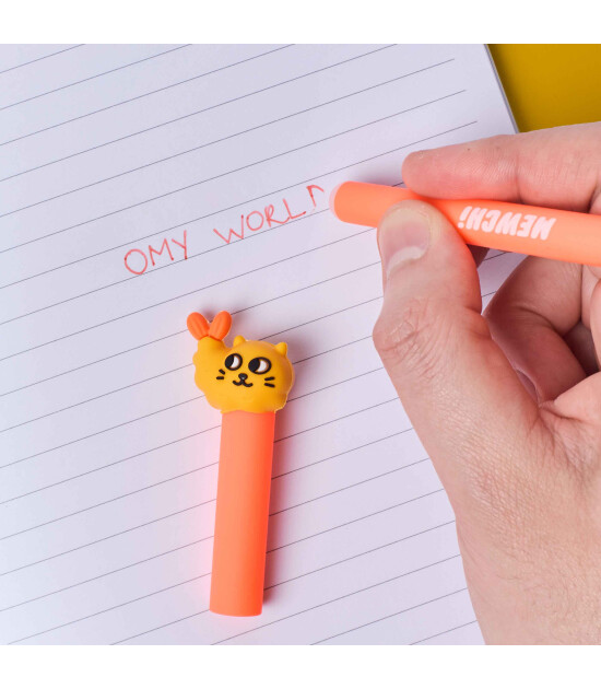 OMY Pen Buddies Silinebilir Kalem - Mewchi & Noo