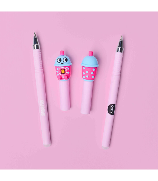 OMY Pen Buddies Silinebilir Kalem - Bubble & Yuki