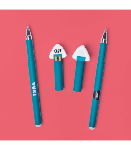 OMY Pen Buddies Silinebilir Kalem - Bubble & Yuki