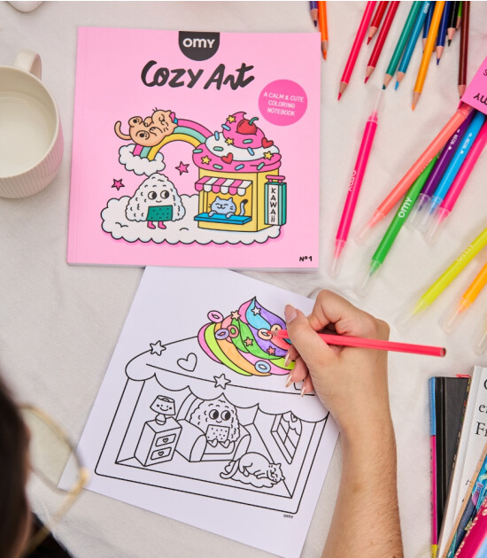 OMY Boyama Kitabı // Kawaii