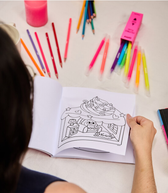 OMY Boyama Kitabı // Kawaii