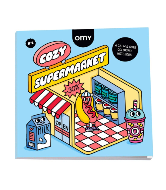 OMY Boyama Kitabı // S&uuml;permarket