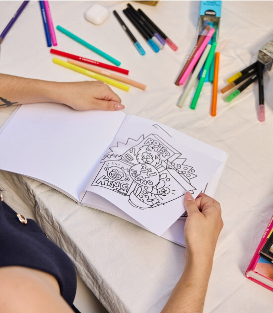 OMY Boyama Kitabı // S&uuml;permarket