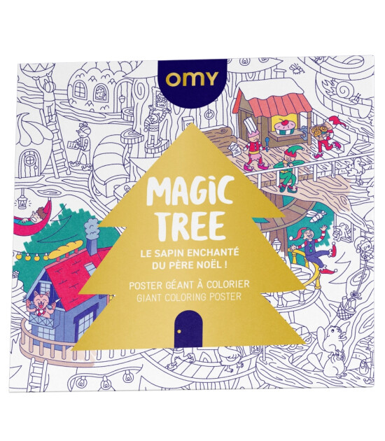 OMY Coloring Poster - Boyama Posteri // Magic Tree