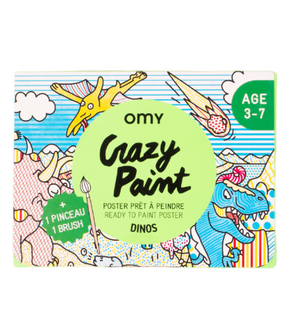 OMY Crazy Paint Sürpriz Boya Kiti // Dino