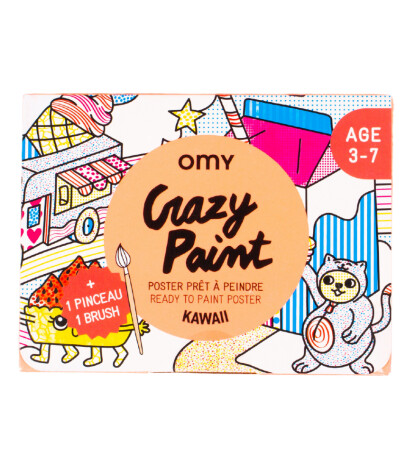 OMY Crazy Paint Sürpriz Boya Kiti // Kawaii