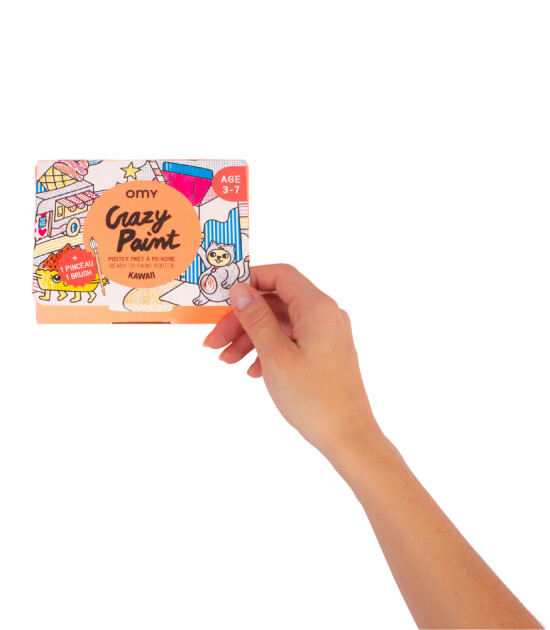 OMY Crazy Paint Sürpriz Boya Kiti // Kawaii