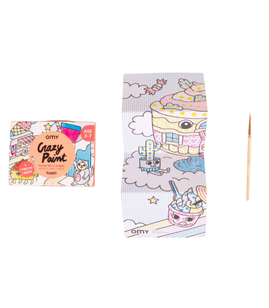 OMY Crazy Paint Sürpriz Boya Kiti // Kawaii