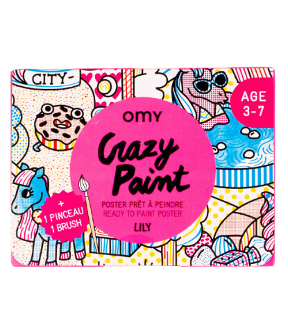 OMY Crazy Paint Sürpriz Boya Kiti // Lily