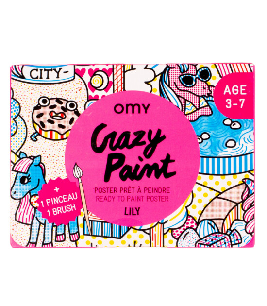 OMY Crazy Paint Sürpriz Boya Kiti // Lily