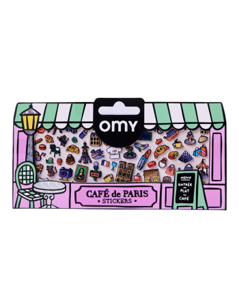 OMY Fabulous Boutique Sticker Seti // Paris