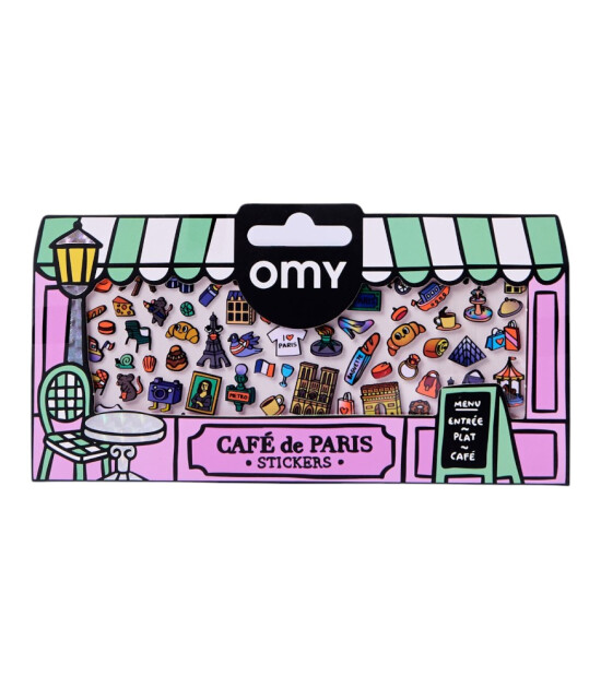 OMY Fabulous Boutique Sticker Seti // Paris
