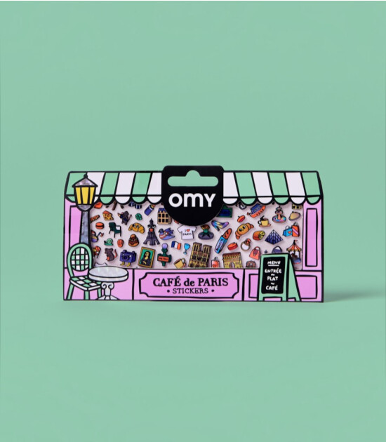 OMY Fabulous Boutique Sticker Seti // Paris