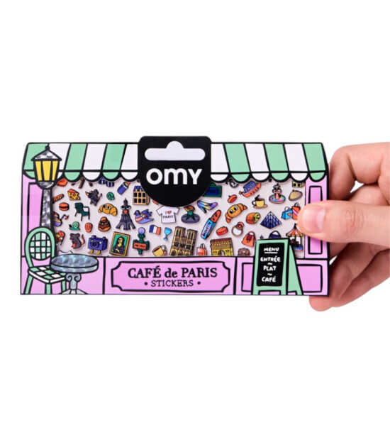 OMY Fabulous Boutique Sticker Seti // Paris