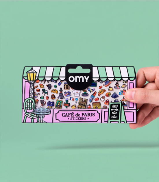 OMY Fabulous Boutique Sticker Seti // Paris