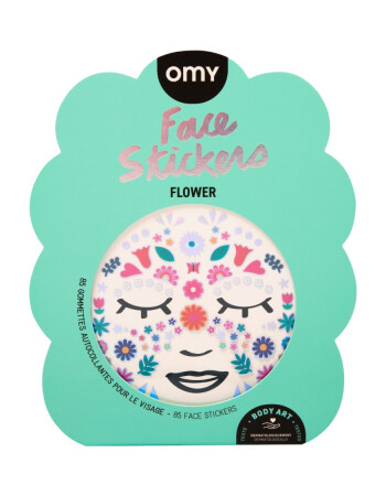 OMY Yüz Sticker // Flower