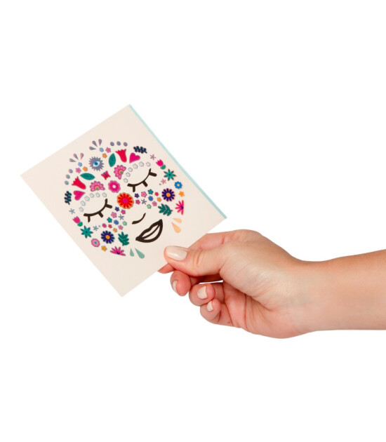 OMY Yüz Sticker // Flower