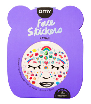 OMY Yüz Sticker // Kawai