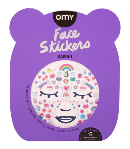 OMY Yüz Sticker // Kawai