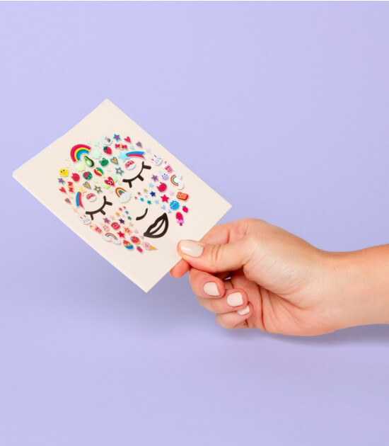 OMY Yüz Sticker // Kawai