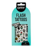 OMY Flash Tattoos Mini Ge&ccedil;ici D&ouml;vme Seti // Flower Pop