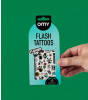 OMY Flash Tattoos Mini Ge&ccedil;ici D&ouml;vme Seti // Flower Pop