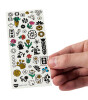 OMY Flash Tattoos Mini Ge&ccedil;ici D&ouml;vme Seti // Flower Pop