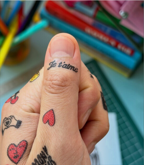OMY Flash Tattoos Mini Ge&ccedil;ici D&ouml;vme Seti // Flower Pop