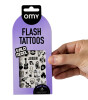 OMY Flash Tattoos Mini Ge&ccedil;ici D&ouml;vme Seti // Wild Rebel