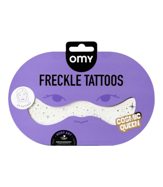 OMY Freckle Tattoos Ge&ccedil;ici &Ccedil;il D&ouml;vmesi // Cosmic Queen
