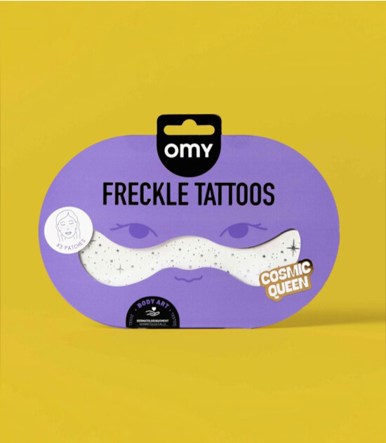 OMY Freckle Tattoos Ge&ccedil;ici &Ccedil;il D&ouml;vmesi // Cosmic Queen