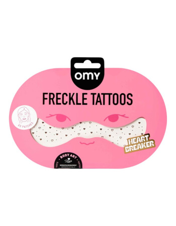 OMY Freckle Tattoos Ge&ccedil;ici &Ccedil;il D&ouml;vmesi // Heart Breaker