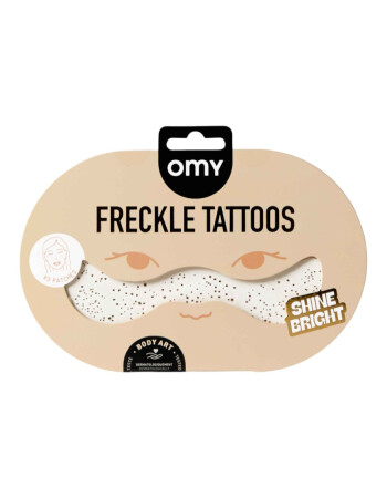 OMY Freckle Tattoos Ge&ccedil;ici &Ccedil;il D&ouml;vmesi // Shine Bright