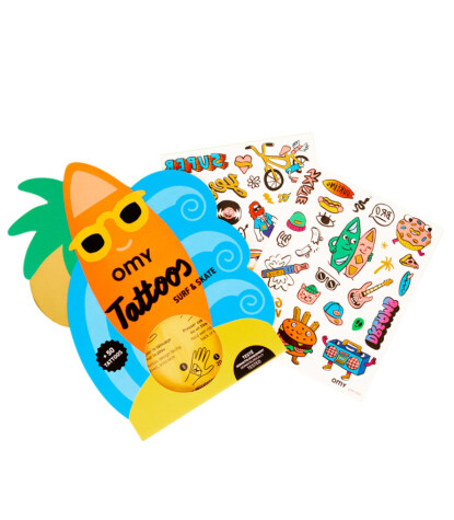 OMY Tattoos Geçici Dövme // Surf & Skate